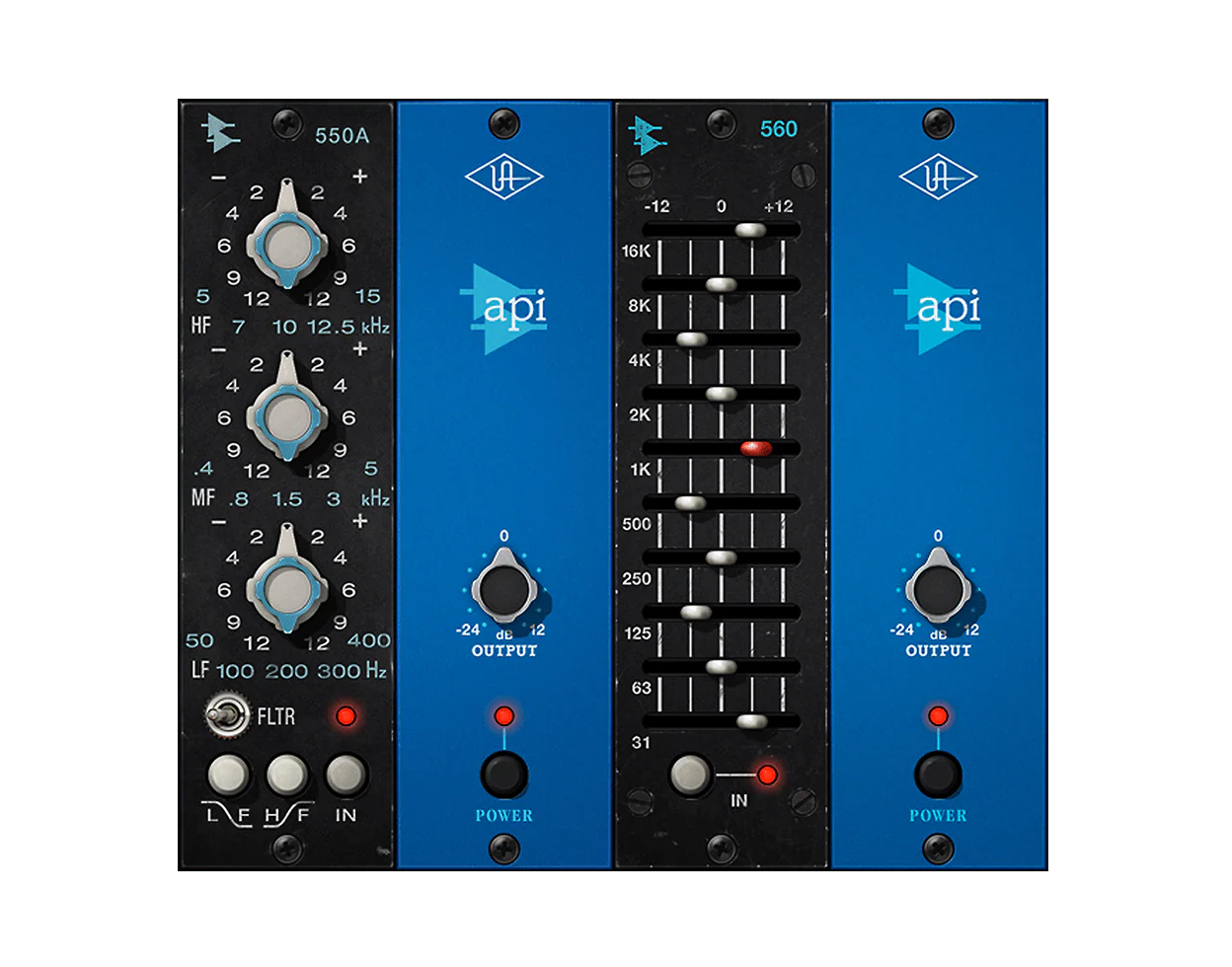 API 500 Series EQ Collection